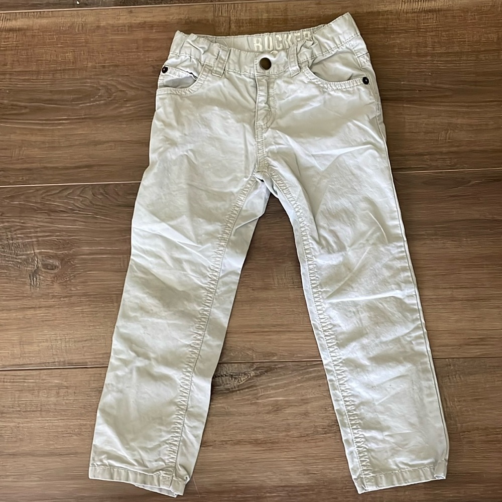 Crazy 8 grey Rocker pants 4T